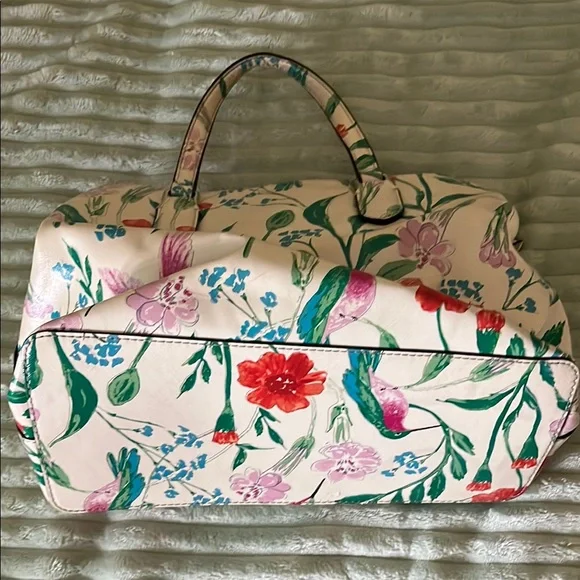 Kate Spade Cream Floral Tote - Picture 6 of 7